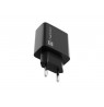 NATEC USB CHARGER RIBERA USB-A+USB-C 20W PD BLACK
