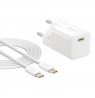 Baseus P10110909213-01 USB-C GaN5 mini 25W mains charger White