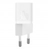 Baseus P10110902213-01 USB-C GaN5 mini 30W mains charger White