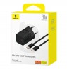 Baseus P10110902113-01 USB-C GaN5 mini 30W mains charger Black