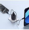Baseus P10111404113-00 Cube USB-C / USB-A 30W mains charger Black