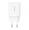 Baseus P10111404213-00 Cube USB-C / USB-A 30W mains charger White