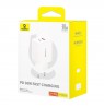 Baseus P10111404213-00 Cube USB-C / USB-A 30W mains charger White