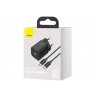 Baseus TZCCSUP-L01 mobile device charger Black Indoor