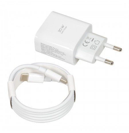 WALL CHARGER I-BOX C-39 USB-C PD20W WITH CABLE