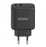 SAVIO LA-06/B USB Quick Charge Power Delivery 3.0 30W Internal charger