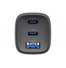 Havit UC20 - GaN 65 W three-port travel charger, black