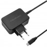 Qoltec 52386 GaN POWER PRO charger | 1xUSB-C | 65W | 5-20V | 3-3.25A | Black
