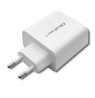 Qoltec 51718 Charger | 42W | 5-20V | 2.4-3A | USB type C PD | USB | White