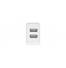 UNTIEK CHARGER 2X USB-A, 12W, WHITE, P1113A-EU
