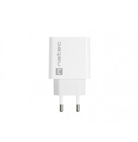 NATEC USB CHARGER RIBERA USB-C 20W PD WHITE