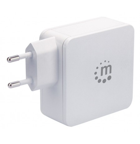 230V USB-C Power Delivery 45W 3-20V USB-A 5V 2.4A Power Adapter