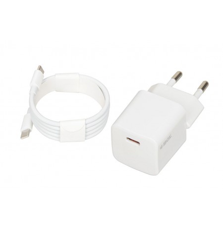 WALL CHARGER I-BOX C-38 PD30W USB-C, CABLE