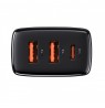 Baseus CCXJ-E01 mobile device charger Smartphone, Smartwatch, Tablet Black AC Fast charging Indoor