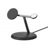 Belkin WIZ009VFBK-V2 - magnetic 3-in-1 wireless charging stand with Qi2 15W, black