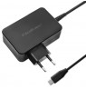 Qoltec 52388 GaN POWER PRO charger | 1xUSB-C | 100W | 5-20V | 3-5A | Black
