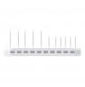UNITEK CHARGING STATION 10X USB 2.4A 60W WHITE