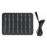 Manhattan Charging Station, 6x USB-A Ports, Outputs: 6x 2.4A, Smart IC, LED Indicator Lights, Black, Three Year Warranty, Box