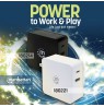 230V USB-C Power Delivery 60W 3-20V USB-A 5V 2.4A Power Adapter