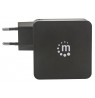 230V USB-C Power Delivery 60W 3-20V USB-A 5V 2.4A Power Adapter
