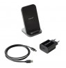 Intenso BSA2 Smartphone Black USB Wireless charging Fast charging Indoor