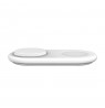 BELKIN MAGNETIC CHARIGING PAD 2IN1 QI2 15W WHITE