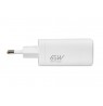 iBOX C-65 White, GaN 65W universal charger
