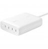 BELKIN WALL CHARGER 4X PORT USB-C GAN 200W, WHITE
