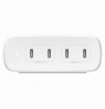 BELKIN WALL CHARGER 4X PORT USB-C GAN 200W, WHITE