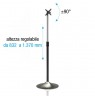 Techly ICA-TR10 signage display mount 68.6 cm (27") Silver