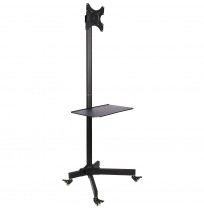 Techly Trolley Floor Stand LCD/LED/Plasma TV Stand 19"-37"