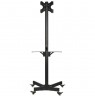 Techly Trolley Floor Stand LCD/LED/Plasma TV Stand 19"-37"