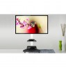Techly Floor Support with Shelf Trolley TV LCD/LED/Plasma 37-70" White