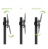 Techly Floor Trolley with Shelf Support LCD / LED / Plasma 30-65" ICA-TR6