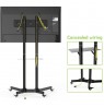 Techly Floor Trolley with Shelf Support LCD / LED / Plasma 30-65" ICA-TR6