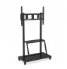 TECHLY 105575 Mobile stand for large TV LCD/LED/Plasma 55-100inch 150kg VESA shelf