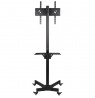 Techly Trolley Floor Stand LCD/LED/Plasma 23"-55"