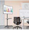 Techly Trolley Floor Stand LCD/LED/Plasma 23"-55"