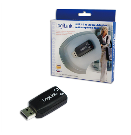 Logilink USB Audio adapter, 5.1 sound effect