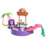 PROMO Enchantimals Tropical Swimming Pool Set + HTW73 MATTEL Monkey Doll
