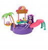 PROMO Enchantimals Tropical Swimming Pool Set + HTW73 MATTEL Monkey Doll