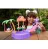 PROMO Enchantimals Tropical Swimming Pool Set + HTW73 MATTEL Monkey Doll