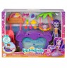 PROMO Enchantimals Tropical Swimming Pool Set + HTW73 MATTEL Monkey Doll
