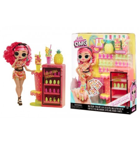 LOL Surprise OMG Doll Pinky Pops Fruit Shop + Sweet Nails 503842