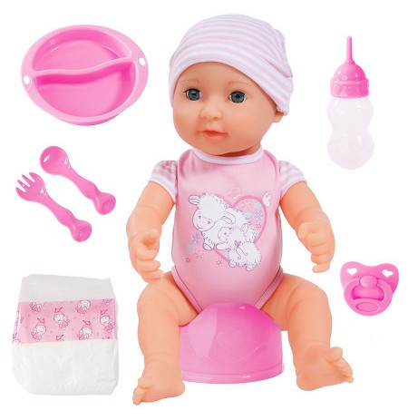 PROMO Bayer Piccolina Peeing Baby Doll 40cm 94071AA