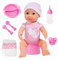 PROMO Bayer Piccolina Peeing Baby Doll 40cm 94071AA