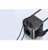 Baseus PowerCombo Universal power strip Indoor Black