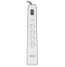 Belkin BSV401CA2M surge protector Black, White 4 AC outlet(s) 2 m