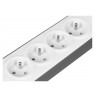 Belkin BSV401CA2M surge protector Black, White 4 AC outlet(s) 2 m