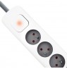 Qoltec 50294 surge protector White-grey 6 AC outlet(s) 230 V 1.8 m